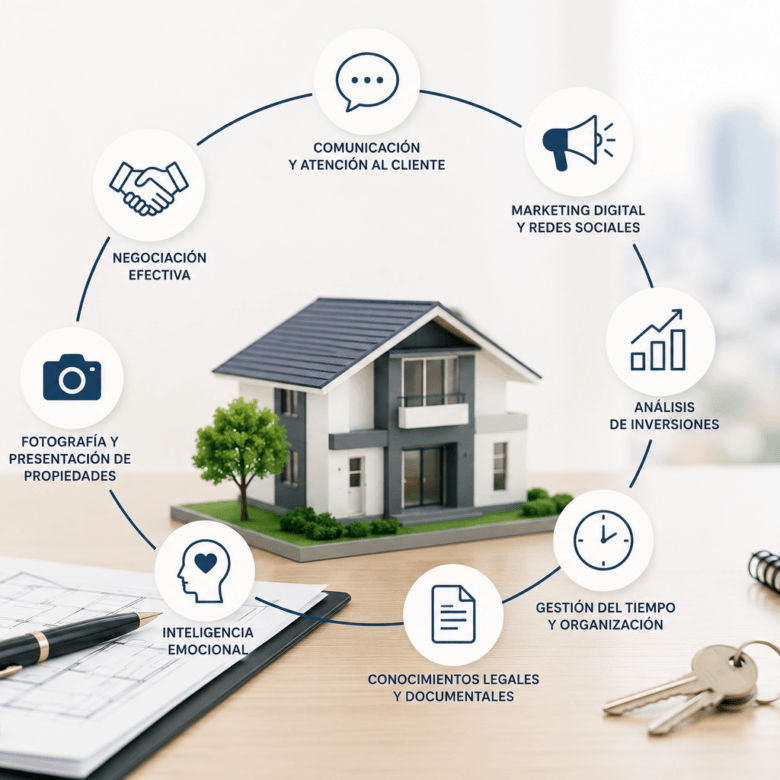 Habilidades que puedes aprender en el mercado inmobiliario
